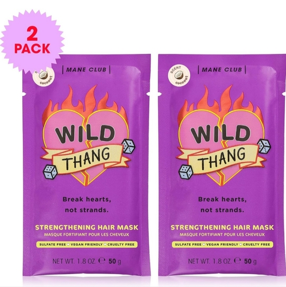 Mane Club Wild Thang Deep Conditioner 2 pack New 1.8 oz each - Picture 1 of 4